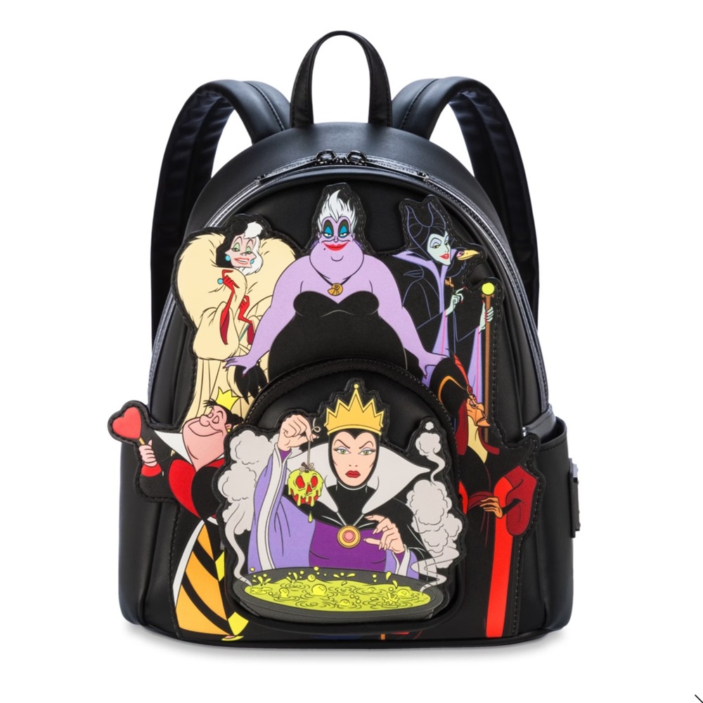 Sold Out Disney Parks Glow in the Dark Villians Loungefly